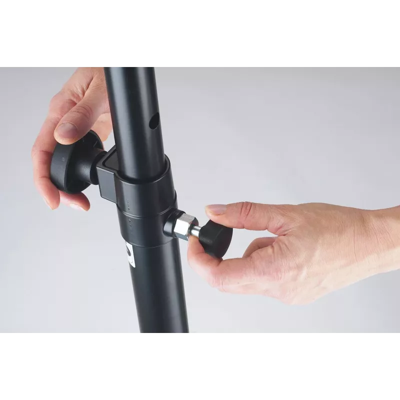 König & Meyer 26735 suporte para altifalante, aço, preto (26735-000-55)