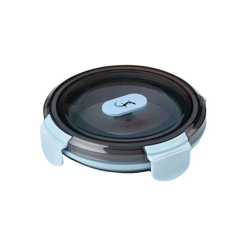 LURCH up & down 240532 recipiente para alimentos, 400 ml, 6,7 cm de altura, azul