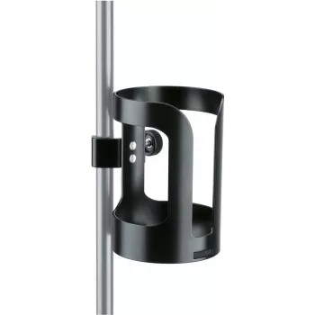 K&M 16022-000-55 Porta-copos para estante de partituras - Preto