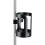 K&M 16022-000-55 Porta-copos para estante de partituras - Preto