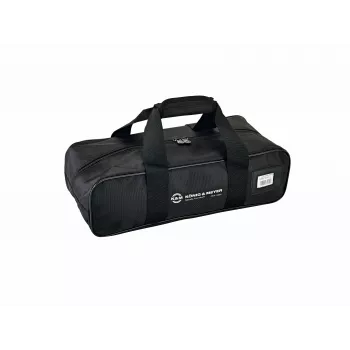 Bolsa para estante de partituras König & Meyer 14303-000-00 preta com logótipo verde