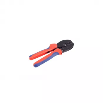 Alicate de cravar SHIVERPEAKS PV4 para fichas solares 2,5/4/6 mm², 26-10 AWG, vermelho BS02-22001