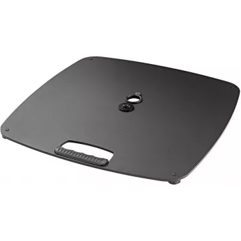 Base de chão para coluna König & Meyer 26705 preta estruturada 26705-000-56
