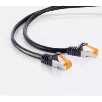 Cabo de patch exterior Cat 6A S/FTP S CONN Maximum Connectivity, 2 m, preto 08-26035