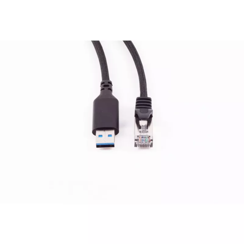Cabo adaptador USB-A para RJ45 Gigabit Ethernet SHIVERPEAKS, 1 m, preto BS14-52025