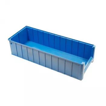 Caixa de prateleira e fluxo de materiais S CONN MAXIMUM CONNECTIVITY RK-6214, polipropileno, azul, 600x200x140 mm, 11,7 L