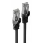 S CONN MAXIMUM CONNECTIVITY Cabo de rede industrial Cat.7 S/FTP PUR, RJ45, Preto, 0,25m 08-39005