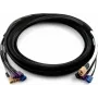 Wittenberg Antennen LTE GPS Poly-103532 Adaptador SMA - 5 m, Preto