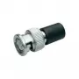 Telegärtner J01006A1373 Ficha coaxial BNC 93 Ohm, ficha, crimpagem/solda, latão niquelado
