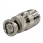 Telegärtner Adaptador coaxial ficha BNC para conector fêmea UHF J01008A0803
