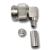 Telegärtner Ficha TNC angular de crimpagem 50 Ohm para RG-223/U, RG-142 B/U (J01010A0006)