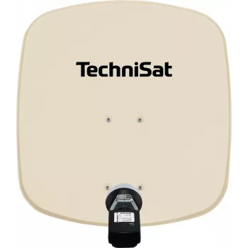 Antena parabólica SAT TechniSat com LNB, refletor 45 cm, alumínio, LNB single (1045/8195)