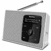Rádio de mesa TechniSat DIGITRADIO 2 DAB+ FM Bluetooth despertador branco 0001/3910