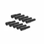 Manga de borracha SHIVERPEAKS para ficha F, pack de 10, preto, proteção contra intempéries BS85397-SET10