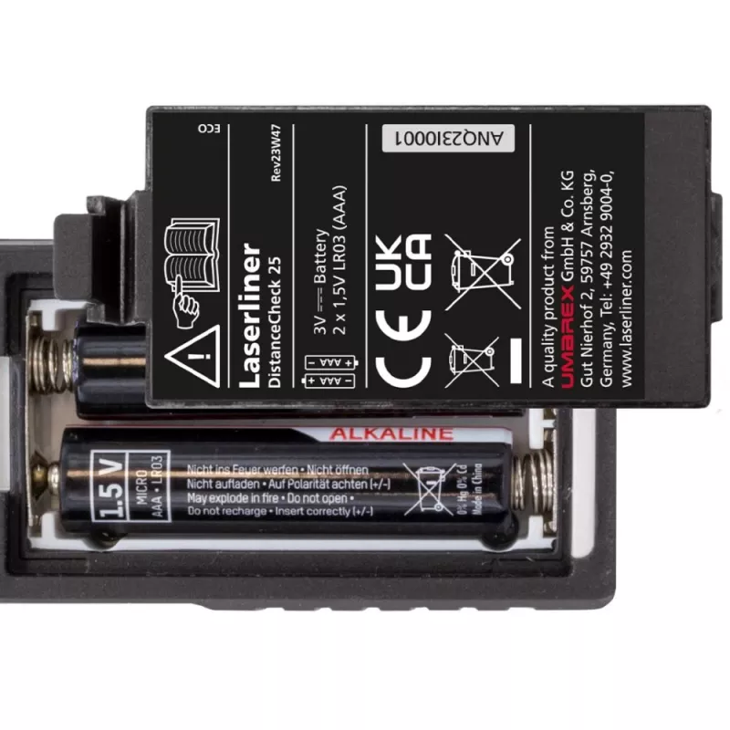 Medidor de distância a laser Laserliner DistanceCheck 25 m (080.805E)