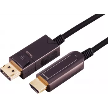 S/CONN maximum connectivity 30-20095 cabo adaptador ótico de DisplayPort para HDMI-A, 4K60, 20 m