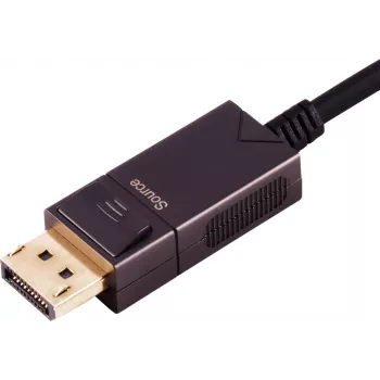 S/CONN maximum connectivity 30-20095 cabo adaptador ótico de DisplayPort para HDMI-A, 4K60, 20 m