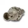 Telegärtner Acoplamento ST Multimodo Simplex com bucha de bronze fosforoso, caixa metálica, montagem de um furo, Z64 J08011A0003