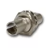 Telegärtner Acoplamento ST Multimodo Simplex com bucha de bronze fosforoso, caixa metálica, montagem de um furo, Z64 J08011A0003