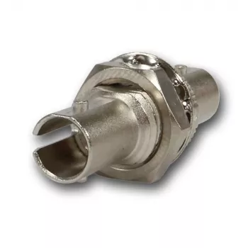 Telegärtner Acoplamento ST Multimodo Simplex com bucha de bronze fosforoso, caixa metálica, montagem de um furo, Z64 J08011A0003