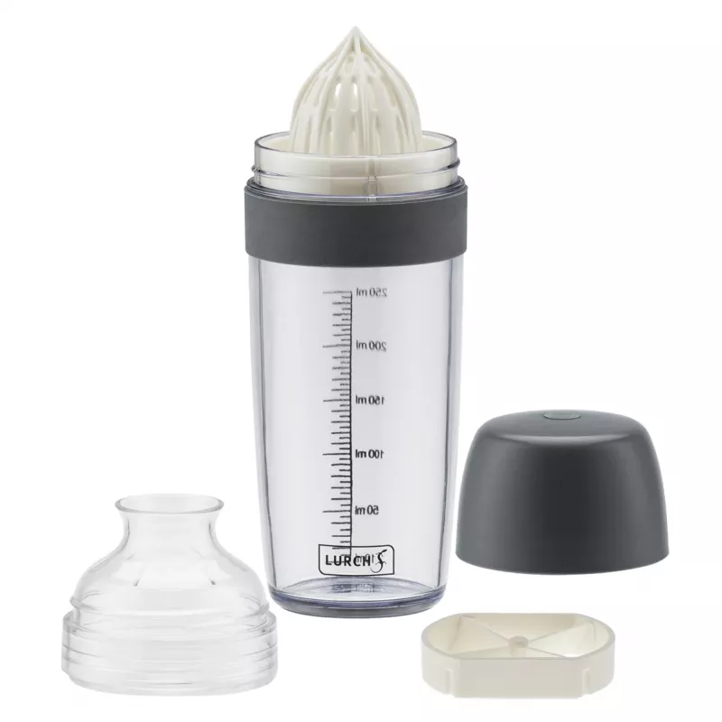 Lurch Shaker Cinzento 250 ml Shaker para molhos com escala de medição 10023