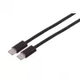 S CONN MAXIMUM CONNECTIVITY Cabo USB-C para USB-C 2.0 240W entrançado 0,5m Preto 14-22015
