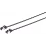 S CONN MAXIMUM CONNECTIVITY Cabo de rede patch Cat 8.1 U/FTP PIMF, TPE extra fino, preto, 3,0 m 08-47045