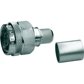 Telegärtner ficha N de crimpagem para cabo, RG-214/U, 1 peça (J01020A0110)