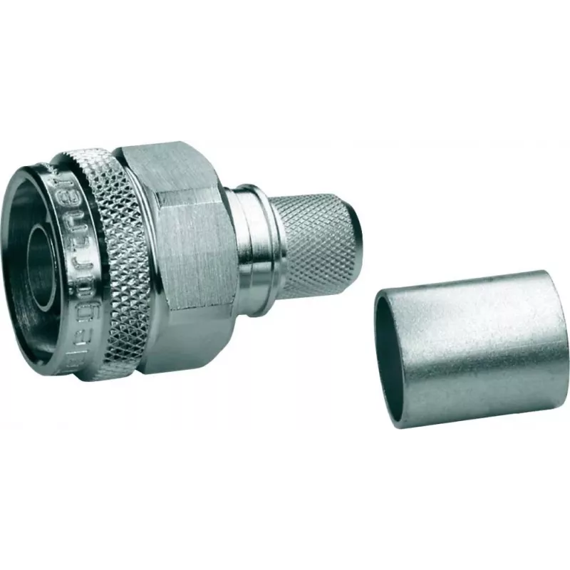 Telegärtner ficha N de crimpagem para cabo, RG-214/U, 1 peça (J01020A0110)