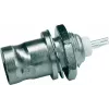 Telegärtner Conector fêmea BNC de embutir 50 Ohm, condutor interior dourado, flange de 4 furos, ligação por soldadura (J01001A0053Z)