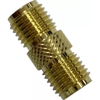 Wittenberg Antennen 103514 Adaptador SMA fêmea para SMA fêmea, 50 Ohm, dourado