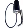 Wittenberg Antennen Poly-103556 Antena omnidirecional 5G LTE, cabo de 0,5 m, conector fêmea FME, 50 Ohm, montagem em parede/mastro