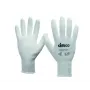 Cimco Luvas de proteção Skinny Soft, tamanho 10 (L), branco 141264