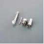 Telegärtner Conector fêmea FME de crimpar para cabo LMR-240, 50 Ohm, DC-3 GHz, latão niquelado, contacto dourado J01701A0003Z