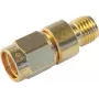 Telegärtner adaptador SMA conector fêmea para SMA reverse conector macho, 50 Ohm, DC-6 GHz, latão dourado J01155R0095