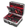 CIMCO Carrinho com mala de ferramentas industrial para aprendizes 170532, 30L, IP43, preto