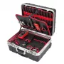 CIMCO Carrinho com mala de ferramentas industrial para aprendizes 170532, 30L, IP43, preto