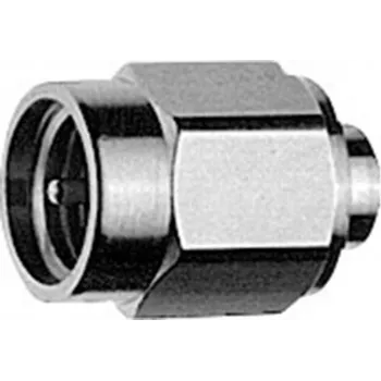 Telegärtner Ficha de cabo SMA G11 com condutor interno, IP68, C01, G11 (UT-85), dourado (padrão) – pack de 5 J01150A0121