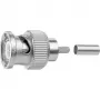 Telegärtner Ficha BNC Conector de crimpagem 75 Ohm Série Professional para cabo coaxial J01002A0073
