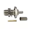 Telegärtner Conector fêmea SMA de montagem com crimpagem para RG-316/U, niquelado, pack de 5 (J01151A0009)