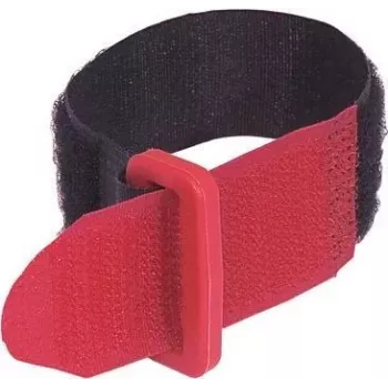 Abraçadeiras de velcro ZUBEHÖR 25x195mm pretas pack de 10 (30006022)
