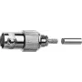 Conector fêmea BNC para cabo Telegärtner Crimp G03 50 Ohm, Crimp/Crimp, A2913, G03 (RG178 B/U) - 1 unid. (J01001B0060)