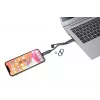 Porta-chaves TROIKA SPEEDY TO GO com ficha para carrinho de compras - titânio CBL60/TI
