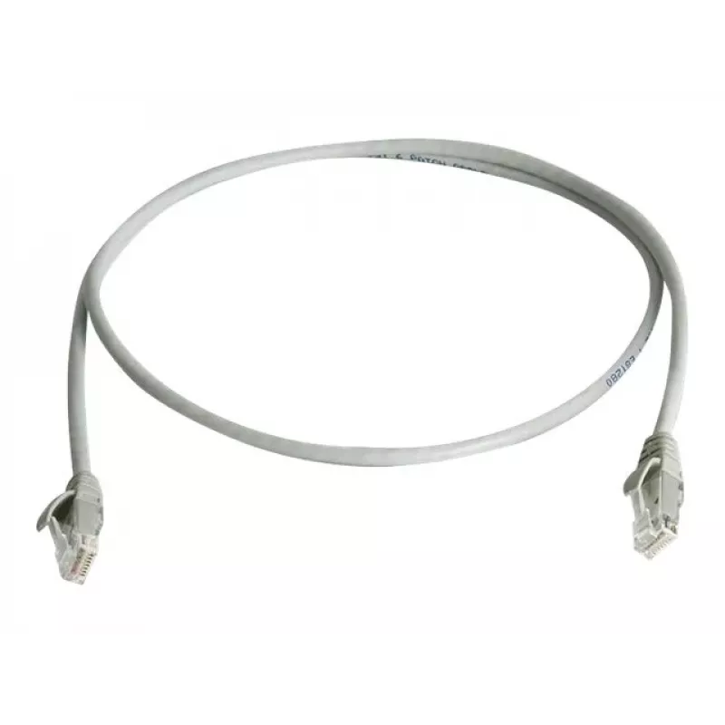Cabo de patch Telegärtner L00001A0228 Cat6 U/UTP RJ45, 0,5 m, cinzento