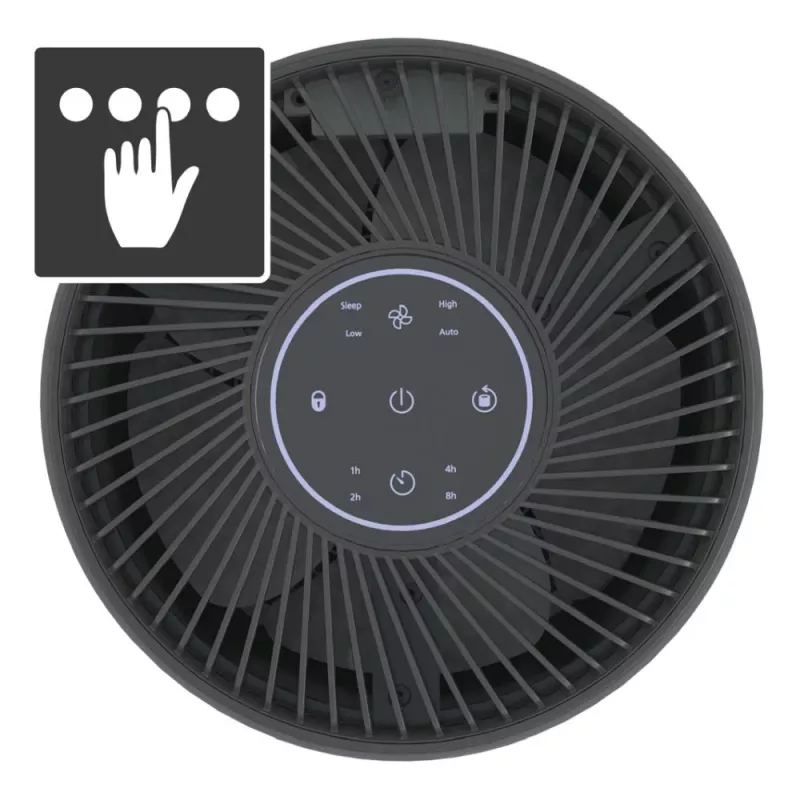 Laserliner AirBreeze 120 purificador de ar, 30 m², preto 085.120A