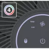 Laserliner AirBreeze 120 purificador de ar, 30 m², preto 085.120A
