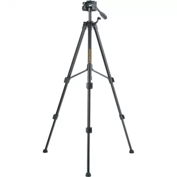 Laserliner FixPod Tripé 155 cm, altura de trabalho máxima 155 cm, alumínio, preto 090.132E