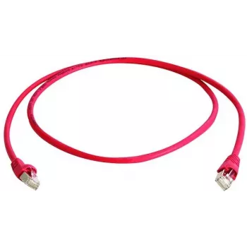 Telegärtner Cabo de rede crossover CAT 6A S/FTP, RJ45, 3 m, vermelho, isento de halogéneos, ignífugo L00002A0139