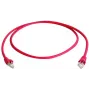 Telegärtner Cabo de rede crossover CAT 6A S/FTP, RJ45, 3 m, vermelho, isento de halogéneos, ignífugo L00002A0139