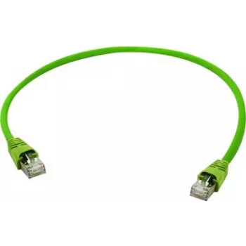 Telegärtner L00000A0138 Cabo de rede Cat5e S/FTP, 1m, verde